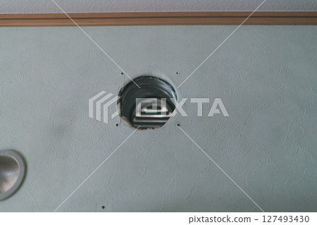 Removal of wall vent 127493430