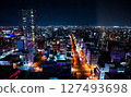 Sapporo night view 127493698