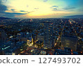 Sapporo night view 127493702