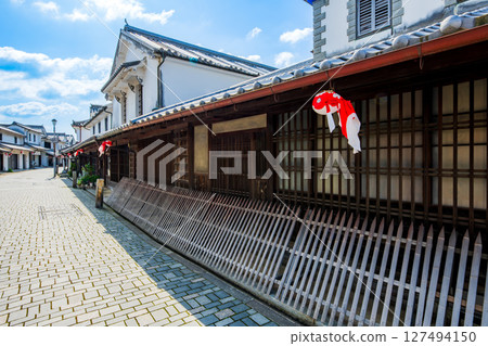 山口縣柳井市的街道 山口縣柳井市的街道 127494150