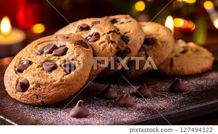 自製巧克力曲奇 自製巧克力曲奇 127494322