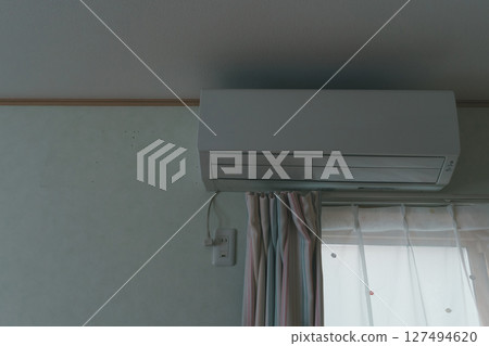 Air conditioner replacement work Air conditioner replacement work 127494620