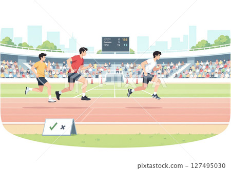 Running men! 127495030