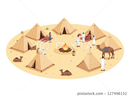 Golden Oasis 127496132