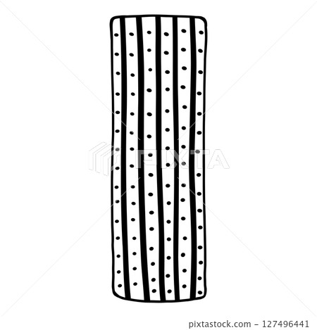 naive cute hand drawn vase naive cute hand drawn vase 127496441