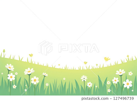 Spring steppe Spring steppe 127496739