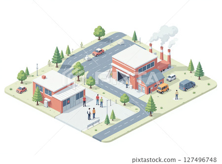 A new step forward for the industrial area 127496748