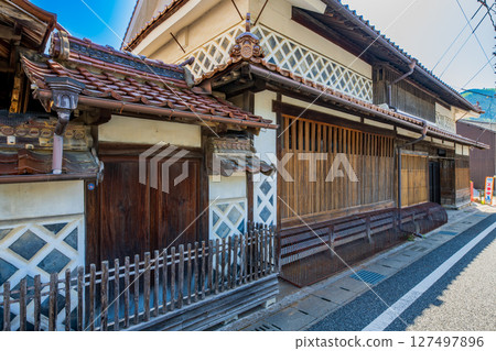 岡山縣新見市的街道景觀 127497896