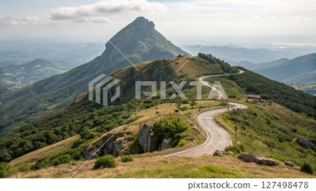 road in the mountains 127498478
