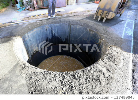 Public sewerage construction Public cisterns Public sewage cisterns Public cisterns 127499043