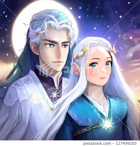 Space Couple 127499203