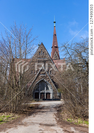 A church in Primorsk, originally a Finnish Lutheran church 127499303