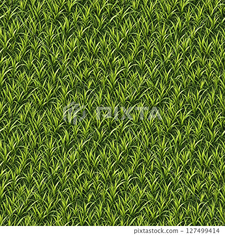 Green grass seamless pattern. 127499414