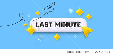 Last minute deal search bar. Share plane line icon. Last minute deal. Special price offer sign. Advertising discounts symbol. Search button with 3d sparkles. Vector Last minute deal search bar. Share plane line icon. Last minute deal. Special price offer sign. Advertising discounts symbol. Search button with 3d sparkles. Vector 127500895