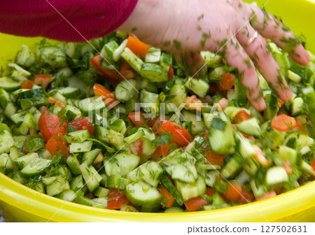 camping tourist country kitchen 127502631