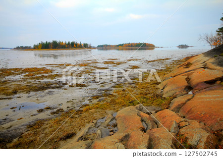 Indian summer in Russian North Indian summer in Russian North 127502745