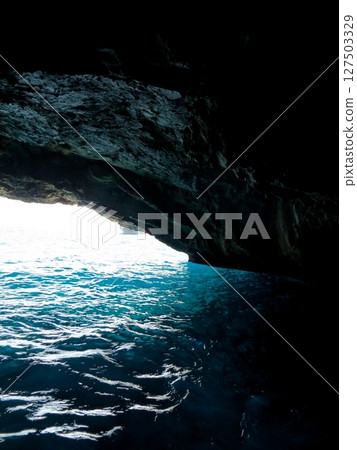 Explore the Stunning Blue Grotto in Montenegro Along the Adriatic Sea Explore the Stunning Blue Grotto in Montenegro Along the Adriatic Sea 127503329