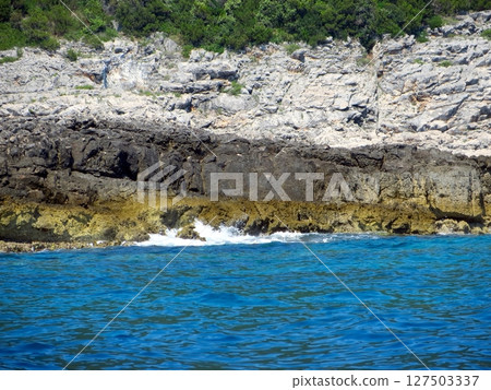 Explore the Rugged Coastline of Montenegro Along the Crystal Clear Adriatic Sea 127503337