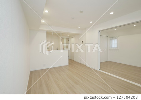 A beautiful newly built room in a newly constructed house 127504208