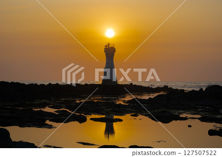 Sunset at Cape Nagate, Sado Island Sunset at Cape Nagate, Sado Island 127507522