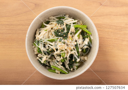 金針菇菠菜芝麻醬 金針菇菠菜芝麻醬 127507634