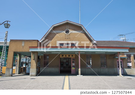 Kiryu City, Gunma Prefecture: Jomo Electric Railway Nishi-Kiryu Station building Kiryu City, Gunma Prefecture: Jomo Electric Railway Nishi-Kiryu Station building 127507844