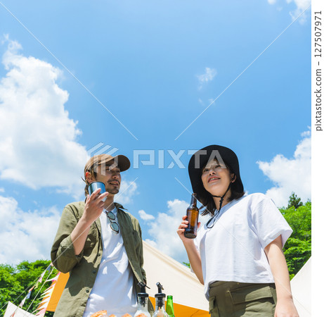 室外的夏天的圖像 127507971