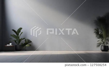 簡約時尚的素牆 127508254