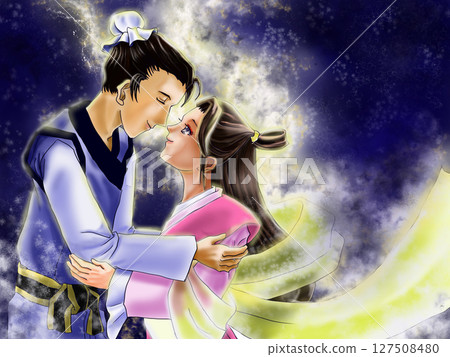 織姬與彥星（七夕） 127508480