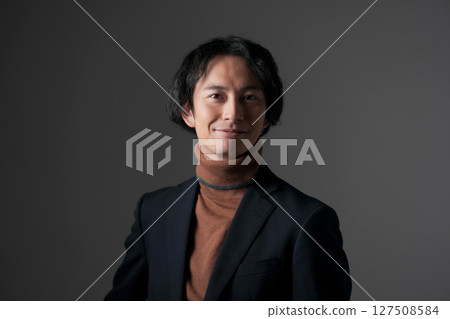 A man in a jacket A man in a jacket 127508584