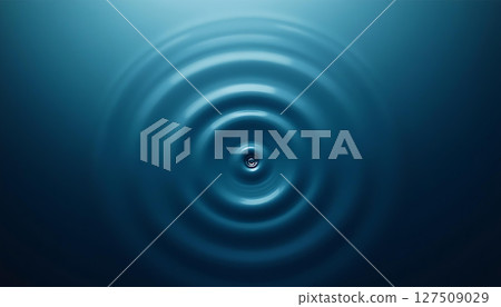 Blue Water Ripple Abstract Background Texture 127509029