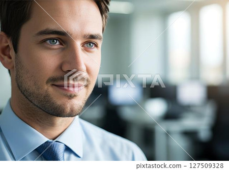 Portrait of a Confident Businessman 127509328