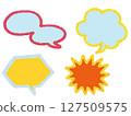 Pop frame illustration set 127509575