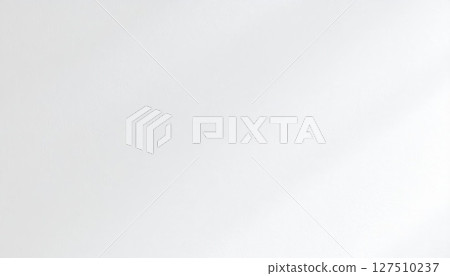 《AI image》White wall with light streaming in 127510237