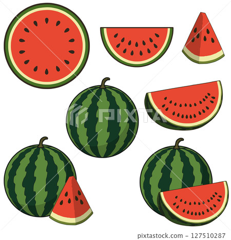 Watermelon “AI generated image” 127510287