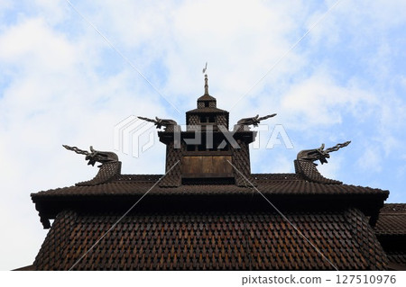 Fantoft Stave Church, Bergen, Norway 127510976