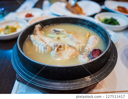 Authentic Korean Samgyetang (Samgyetang) Busan 127511417