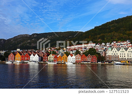 Bryggen district of Bergen, Norway Bryggen district of Bergen, Norway 127511523