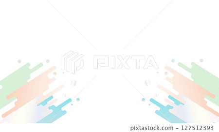 Background simple modern frame frame material illustration pastel modern 127512393