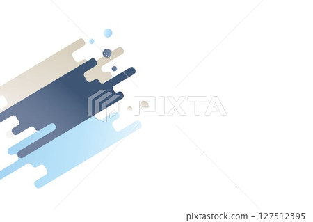 Refreshing simple blue business cover frame background illustration material white background vector png Refreshing simple blue business cover frame background illustration material white background vector png 127512395