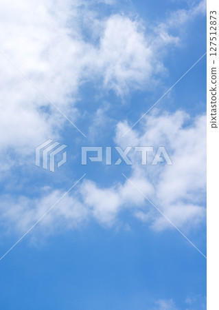 Summer sky, blue sky, summer, sunny, June [Tokyo] 127512873