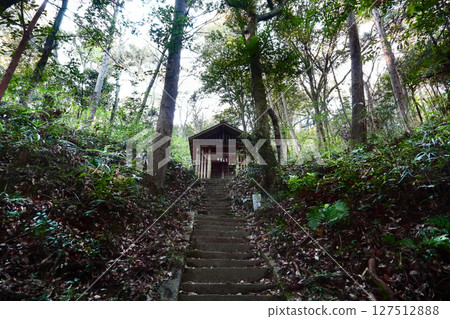 浪漫的茨城縣(笠間市稻田神社內殿傳承了1000年出雲國傳說中的公主。) 浪漫的茨城縣(笠間市稻田神社內殿傳承了1000年出雲國傳說中的公主。) 127512888