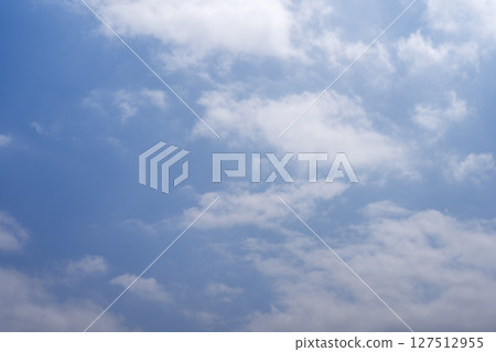 夏日的天空，夏日的天空，藍天，天空，夏天，晴朗，六月[東京] 127512955