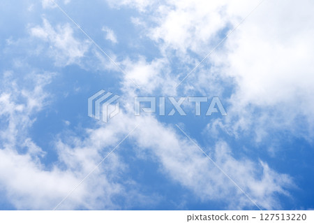 Summer sky, blue sky, summer, sunny, June [Tokyo] 127513220