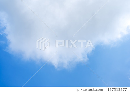 Summer sky, blue sky, summer, sunny, June [Tokyo] 127513277