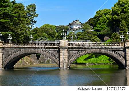 Imperial Palace Outer Gardens and Nijubashi Bridge 127513372