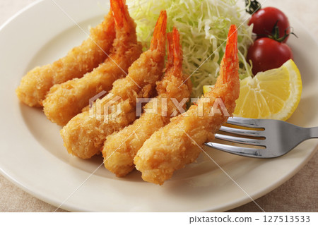 Crispy fried shrimp Crispy fried shrimp 127513533