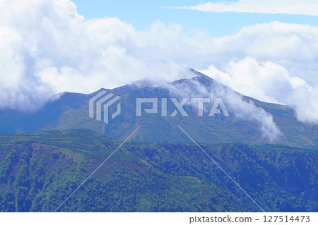 從赤牛山眺望黑部五郎山 從赤牛山眺望黑部五郎山 127514473