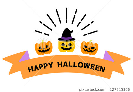 Halloween frame vector illustration Happy Halloween Halloween frame vector illustration Happy Halloween 127515366
