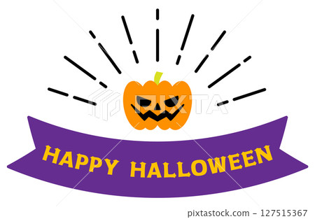 Halloween frame vector illustration Happy Halloween Halloween frame vector illustration Happy Halloween 127515367